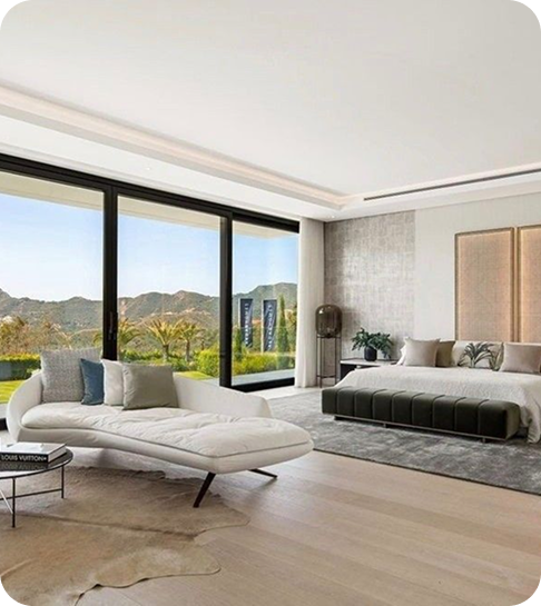 Chambre avec vue nature